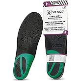 Spenco Lower Back Support Insole (FSA&HSA Eligible),Arch Support- Deep Heel Cupping - Breathability -Trim-to-Fit Sizing- Women's 5-11