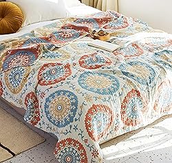 Scientific Sleep Boho Round Retro Farmhouse