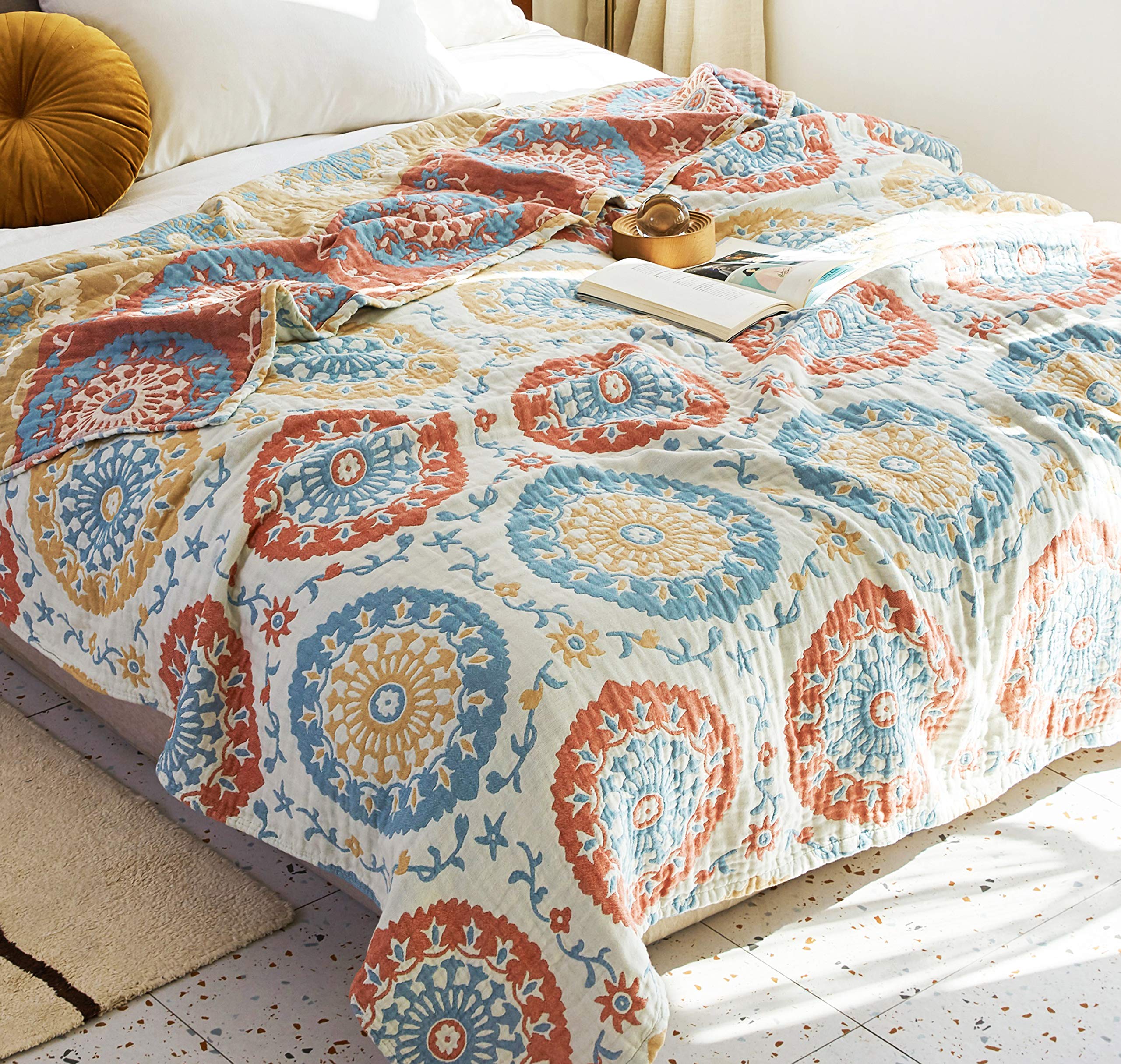 Scientific Sleep Boho Round Retro Farmhouse