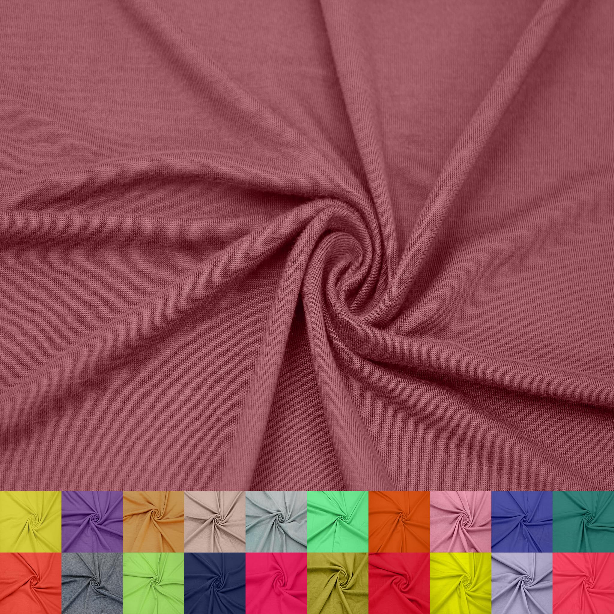 Stylish FABRIC 60" Wide Rayon Spandex Jersey Knit