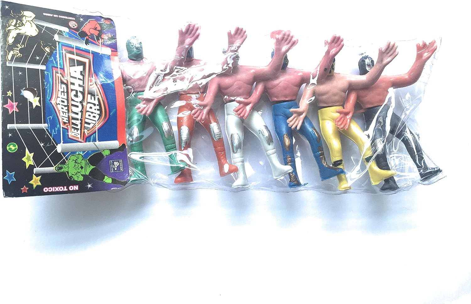 mexican wrestling figures
