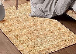 Savi Home Natural Jute Rug 3x5 Ft – Handwoven