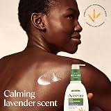 Aveeno Daily Moisturising Lotion Lavender 300ml Normal Dry Skin 24hr Hydration view 6
