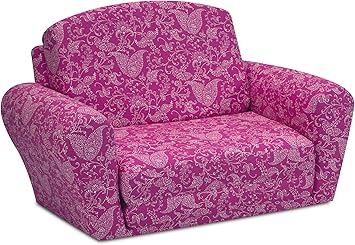 Amazon Com Fun Future Girls Convertible Sleeper Chair Pink