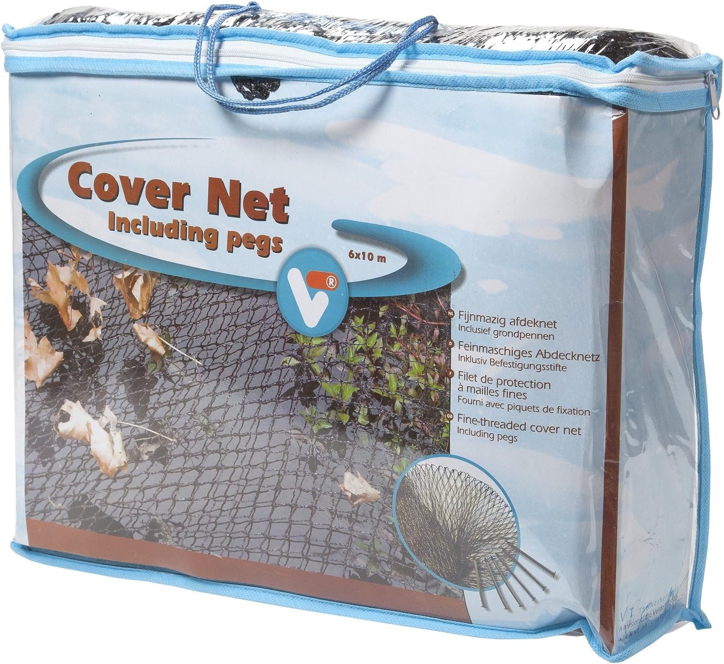 Velda VT 148043 Pond Cover Net 6 x 10 m, Black