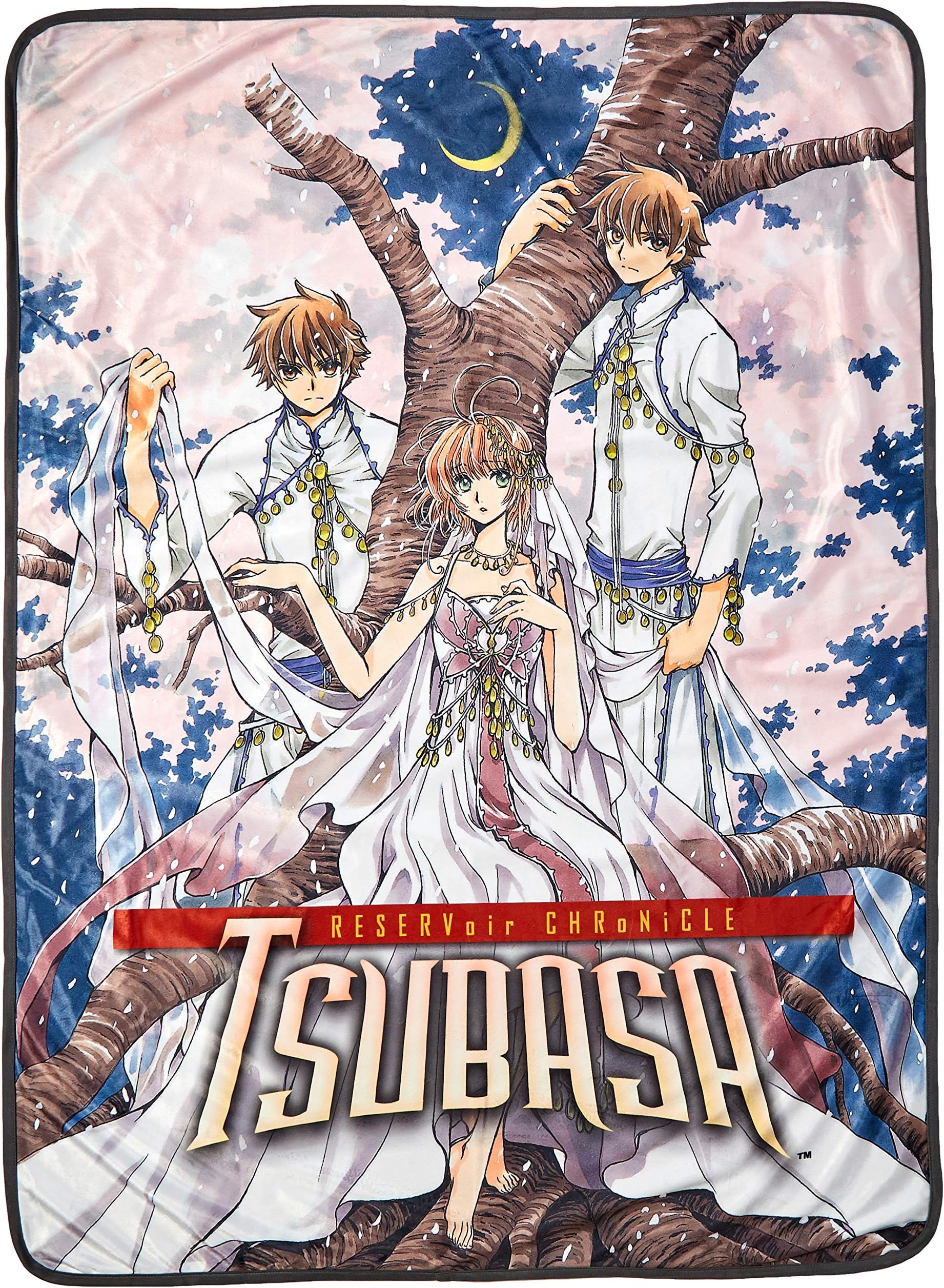 Tsubasa Reservoir Chronicles - Group Sublimation Throw Blanket