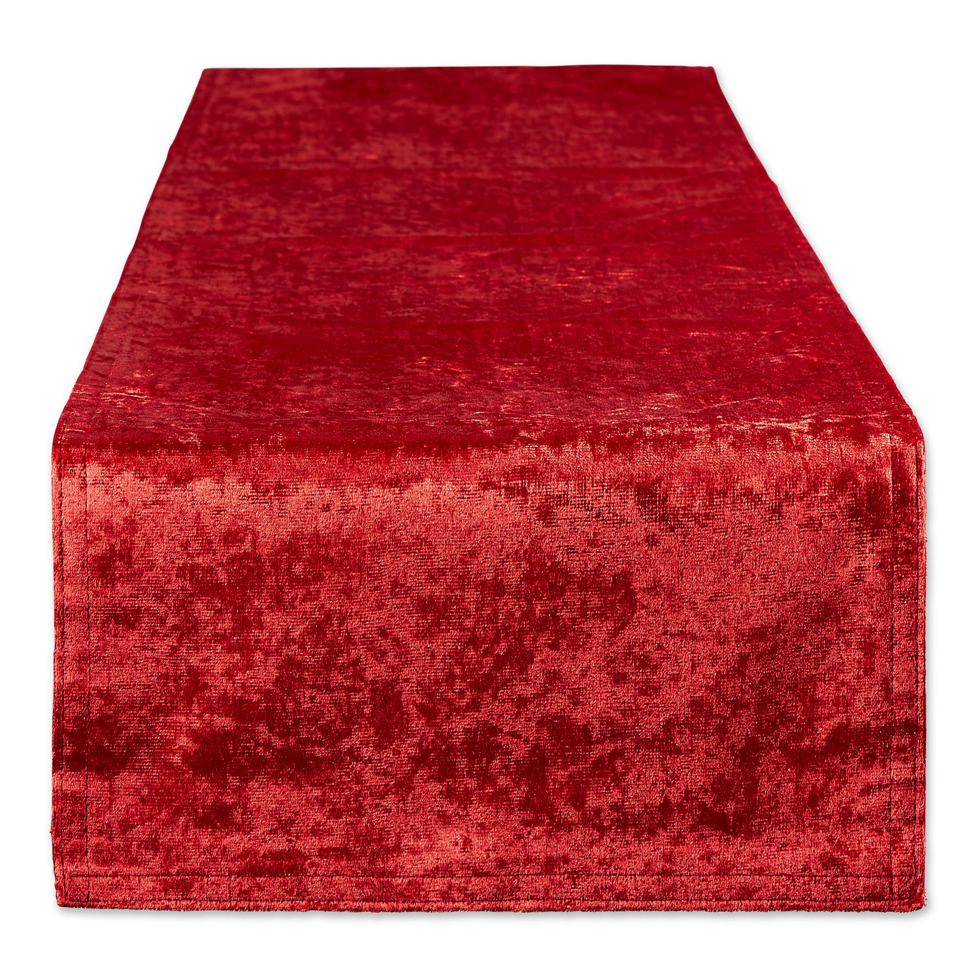 DII Tabletop, Polyester, Red, Table Runner, 14x72