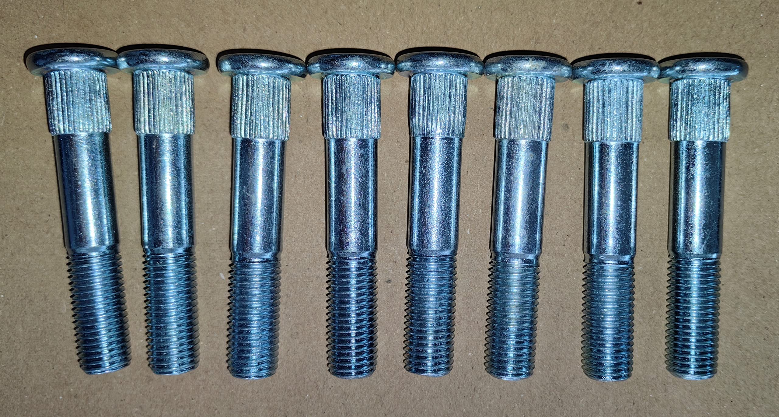 Photo 1 of (Set of 8pcs) (M10*1.25 * 58) Front Rear Wheel Stud Bolt 7518671 for Polaris Sportsman 550 850 1000 XP Scrambler 2009-2024 ATVs