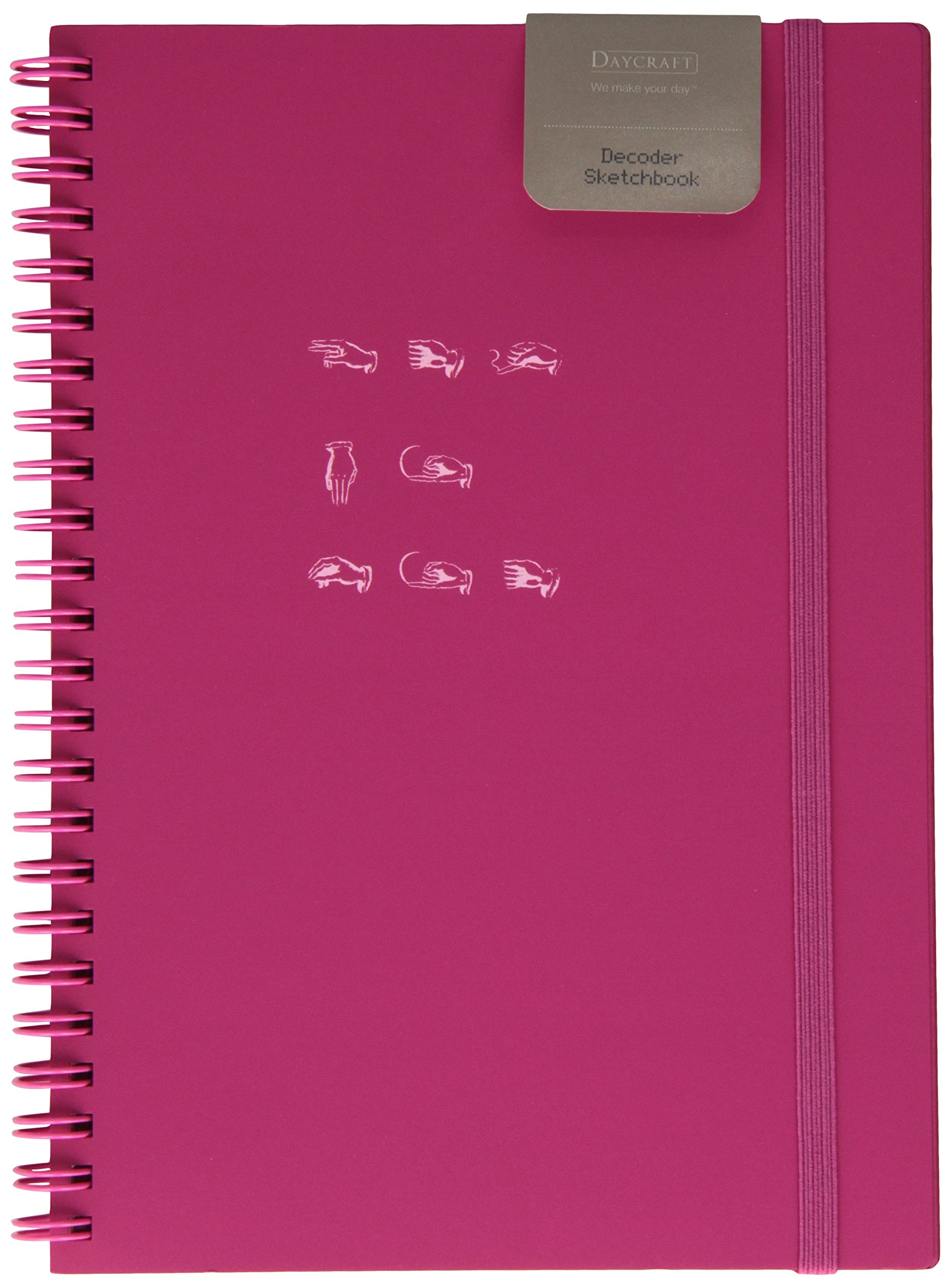 Daycraft Decoder Sketchbook - Magenta/Pink