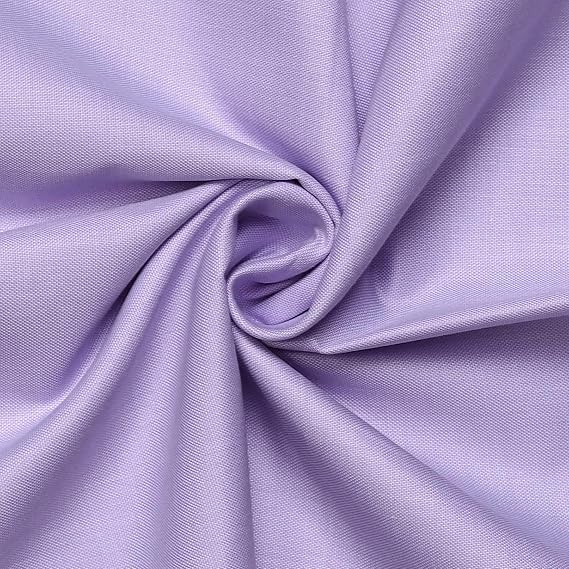 Uniform Sarees Corp Mens Cotton Plain Unstitched 2.5 m Shirt Fabric (Purple, Free Size)