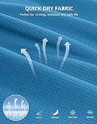 Pudolla Men's Workout Running Shorts with Zipper