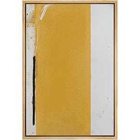 SIGNWIN Framed Canvas Print Wall Art Large Yellow...