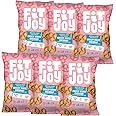 FitJoy Gluten Free Pretzels, White Cheddar Twists, Grain Free: Gluten Free Snacks with Made-In-USA Crispy Crunchiness - Nut Free, Non-GMO, Vegan Certified, 4.5 Oz, 6 Bag Pretzel Pack