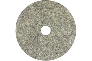 Americo Porko Extreme Ultra High Speed Burnishing Floor Pad, Polish to High Gloss, Hard Solid Finishes, 20" Diameter, 5 Pads/Case, Made in USA