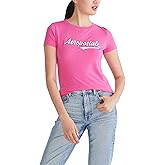 Aeropostale Women's Aero Short Sleeve Graphic Tee- Script
