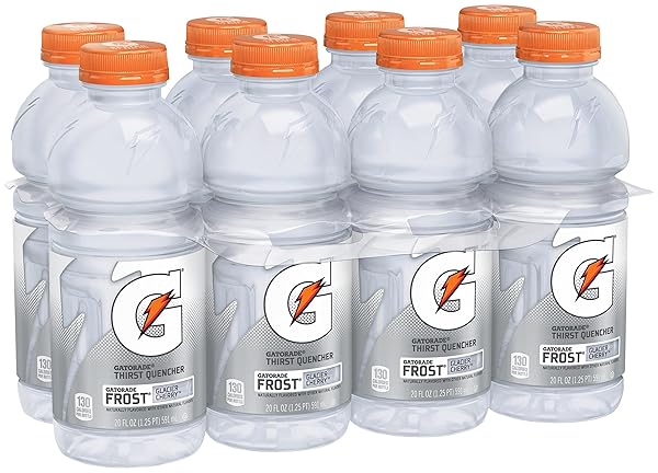 GATORADE THIRST QUENCHER FROST, GLACIER CHERRY, 20 OUNCE...