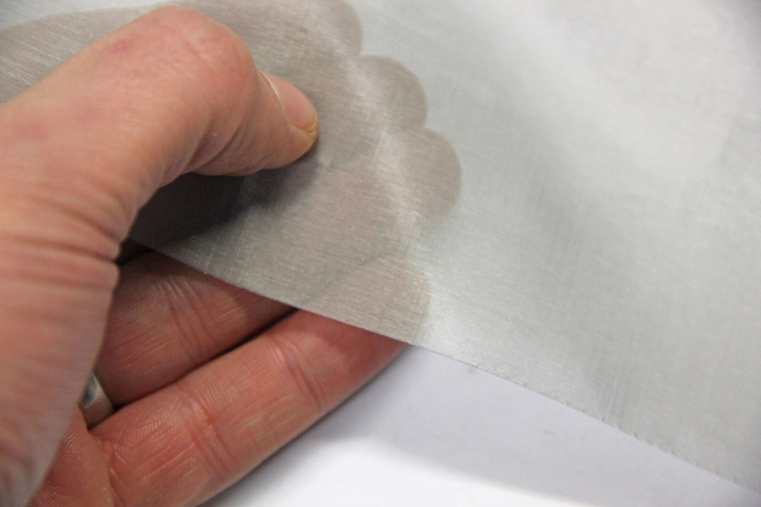 Superfine (400 x 0.025mm Wire x 0.039mm Hole) SS304 Wire Cloth - 300 x 300mm