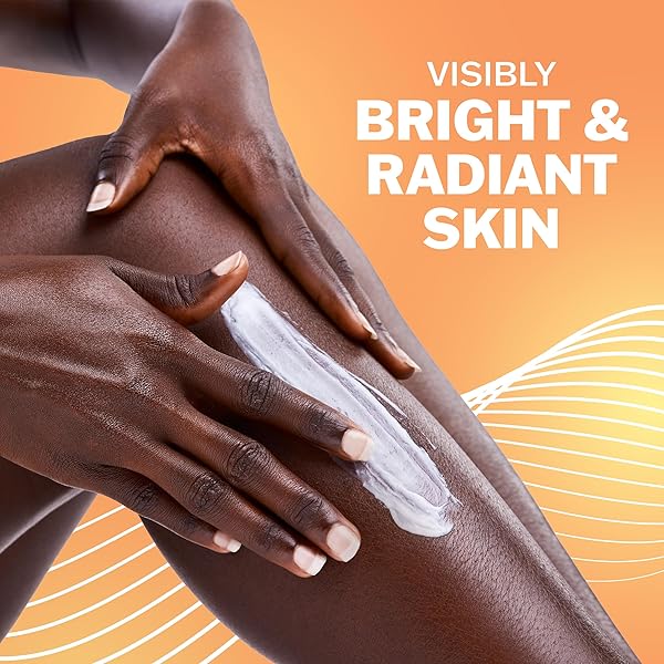 OLAY BODY LOTION FOR WOMEN, BRIGHTENING WITH VITAMIN C SERUM, VISIBLY BRIGHT & RADIANT SKIN, 24HR MOISTURE & HYDRATION, FAST ABSORBING FORMULA, VITAMIN B3 COMPLEX, FOR ALL SKIN TYPES, 17 FL OZ
