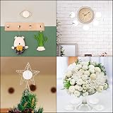 BELLE VOUS 50x Small Circle Mirror Tiles for Walls Mini Glass Mosaic DIY Crafts view 5