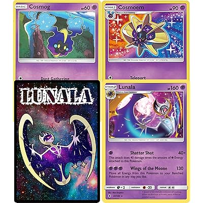 Pokemon - Evolution Set - Cosmog Cosmeom Lunala - Dominican Republic | Ubuy