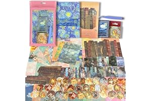Gryast 286pcs Scrapbook supplies paper Journaling aesthetic supplies Vintage ephemera Junk journal kit for Art sticker book Bullet Journals Planners Collage Decoupage Decor Gifts (Inspiration art)