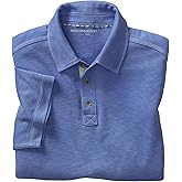 Johnston & Murphy Mens Vintage Slub Polo
