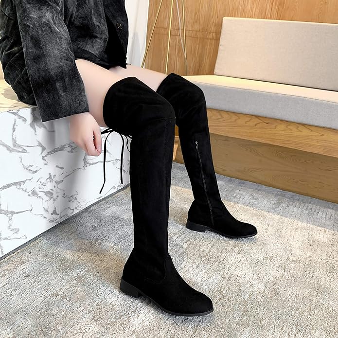 MOMOKA Womens Ankle Boots Platform
