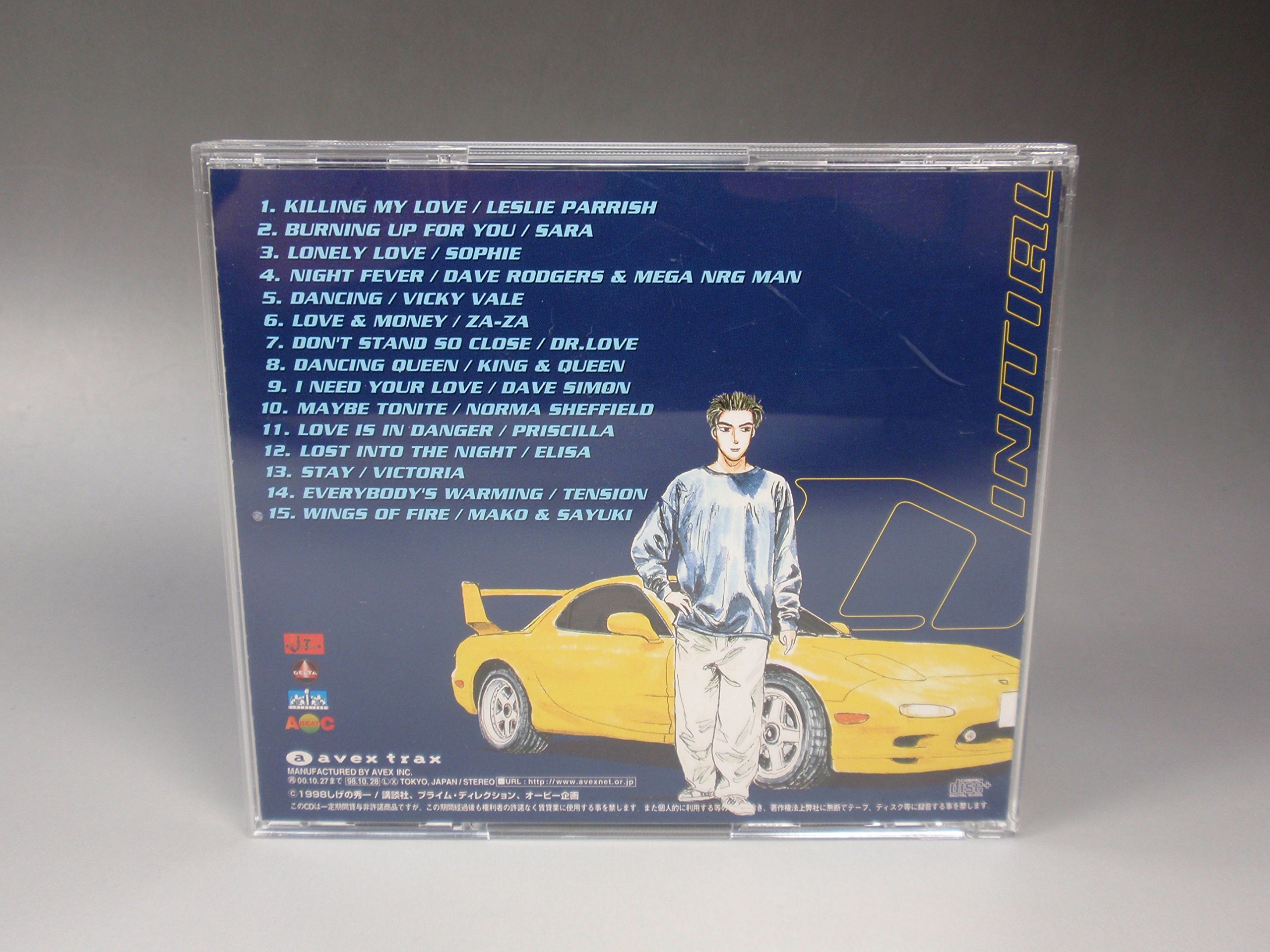 SUPER EUROBEAT PRESENTS Initial D ~D Selection 2~ From Japan CD