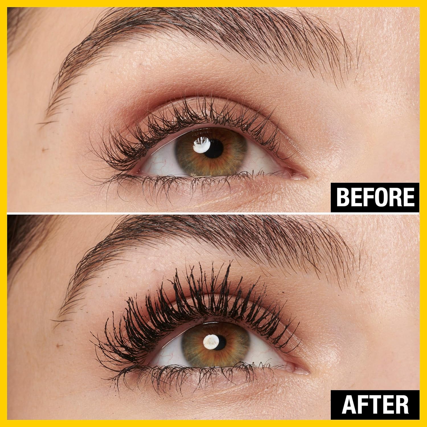 Maybelline Volum' Express The Colossal Washable Mascara, Volumizing, Glam Black : Beauty