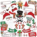 Christmas Photo Booth Props 38pc Set - Christmas