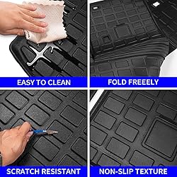 Rongtaod Cargo Mat Compatible with 2020-2025 Ford