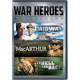 War Heroes Collection (Midway / MacArthur / To Hell and Back) [DVD]