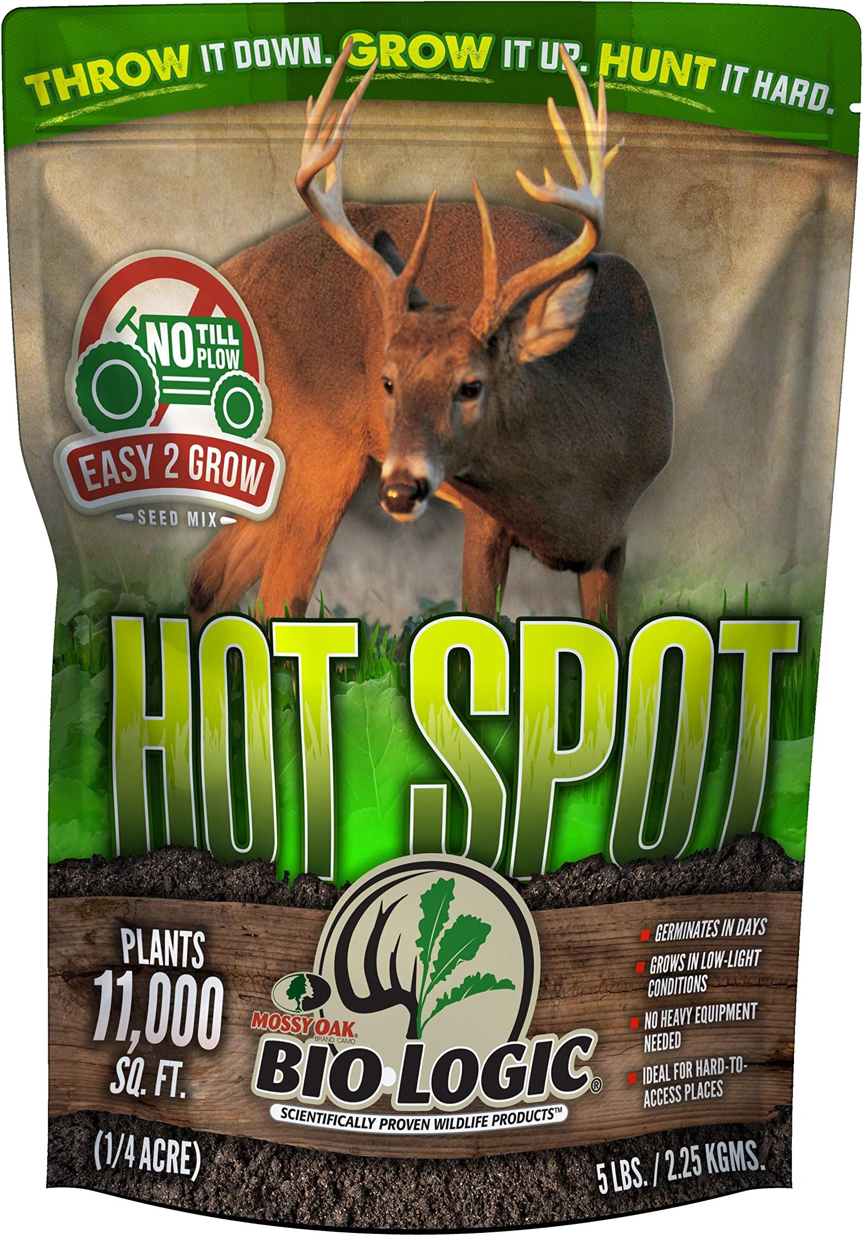 BioLogic Hot Spot No Till Food Plot Seed