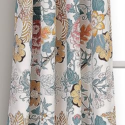 Lush Decor Sydney Light Filtering Window Curtain