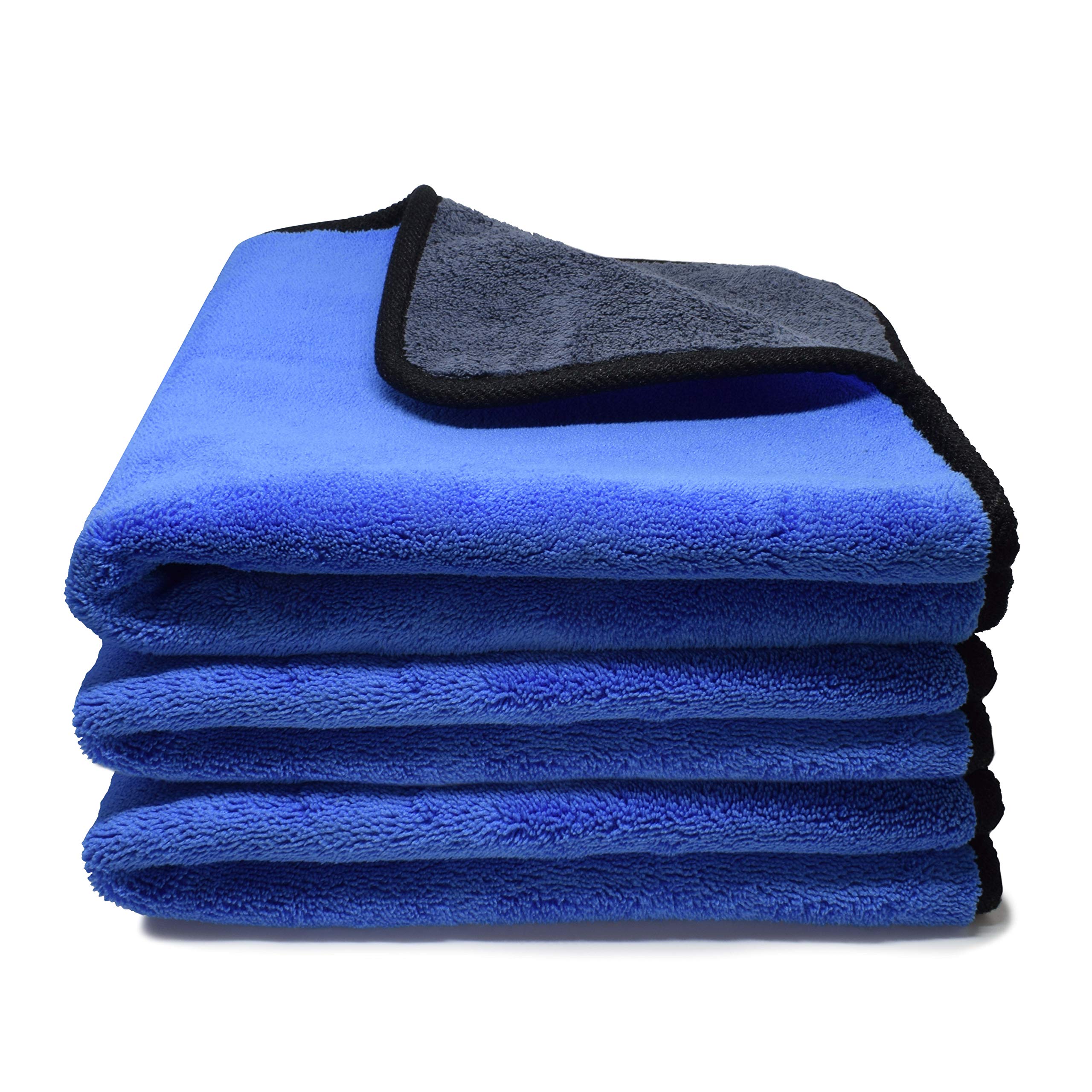 Photo 1 of Microfiber Towels for Cars 3 Pieces 500 GSM polishing Cleaning Home, car and Motorbike - 12 x 12 Inches (30x30cm)