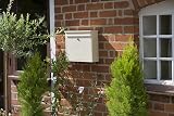 Burg-Wächter MB02AC Antique Cream Wall Mounted Post Box 36x31x10cm view 7