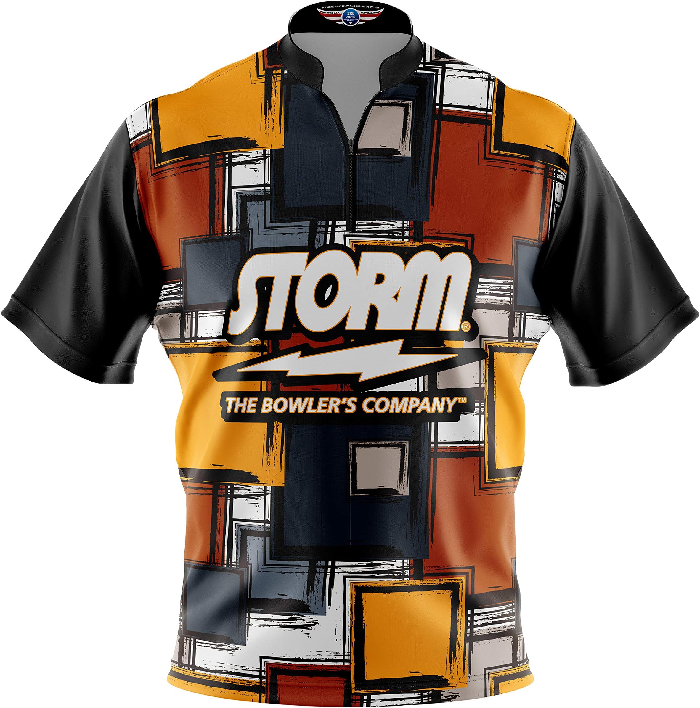 Logo Infusion Bowling Dye-Sublimated Jersey (Sash Collar) - Storm Style 0367ST