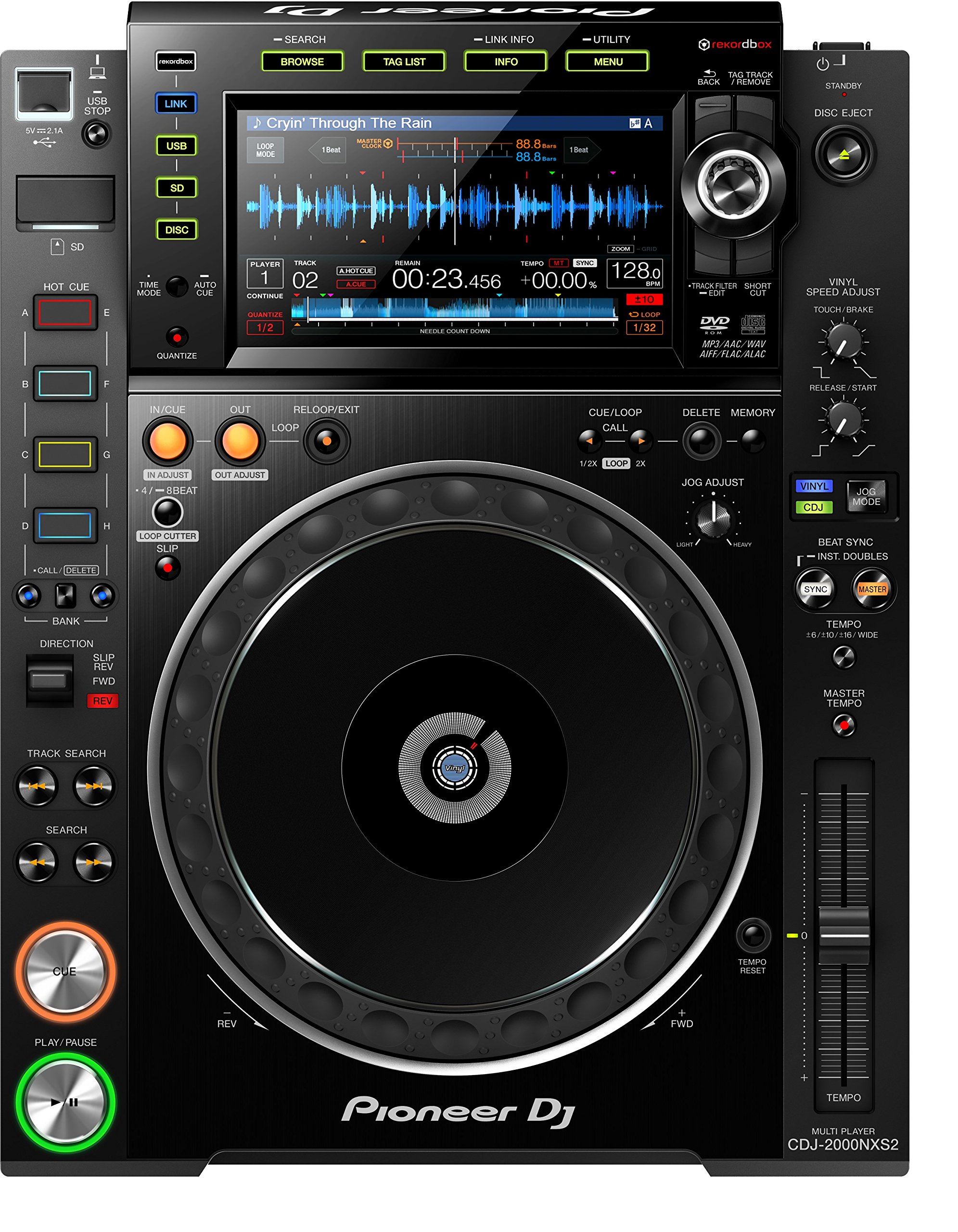 Pioneer DJ Professional Club Standard Multi Player (Black) Buy Online