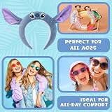 Disney Stitch Girls Headband 3D Ears Cute Hair Accessory Kids Teens Fancy Dress view 4