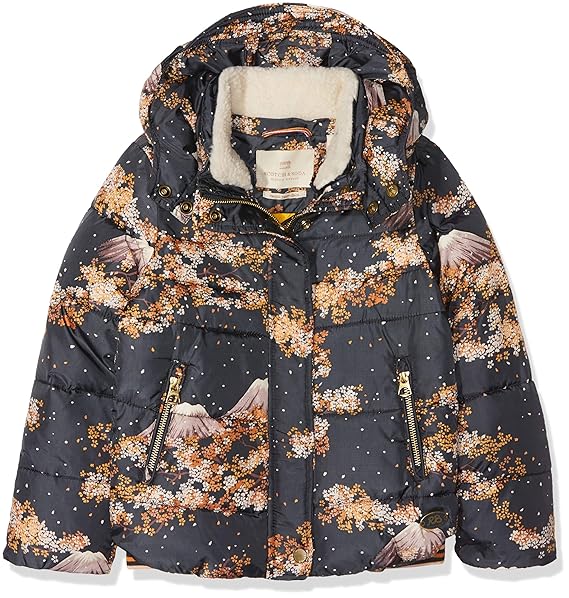 girls short puffer jacket