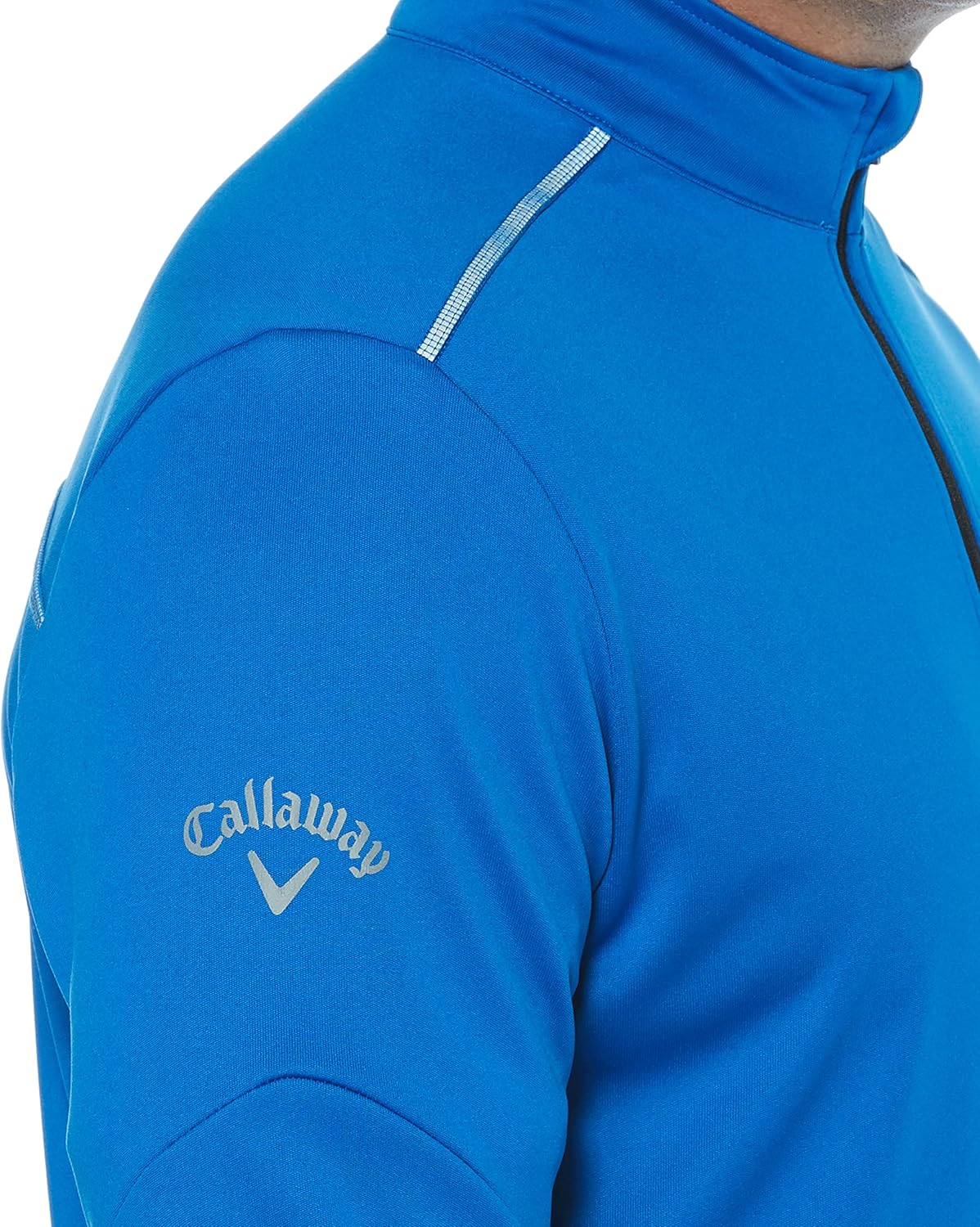 Callaway Men's Long Sleeve Opti-Repel 1/4-Zip Jacket : Clothing