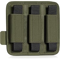 Savior Equipment Tactical Pistol Mag Pouch 9mm .40 45acp Open-Top Single & Double Stack Mag Holder Softshell Mags Storage Uni