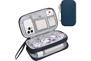 CILLA Electronics Organizer Travel, Travel Cord Organizer Case, Compact Electronics Accessories Bag for Cable, Cord, Charger, Phone