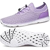 DOUSSPRT Women's Water Shoes Quick Drying Sports Aqua Shoes