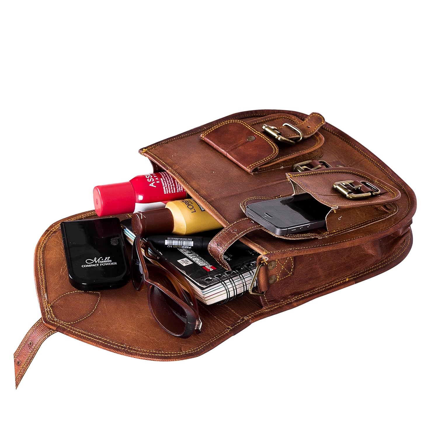 goatter orignal leather girls and women stylish sling bag,