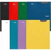Five Star 2 Pocket Folders with Prong Fasteners, Stay-Put Folder, Folders with Pockets, Color Selected For You, 1 Count (34030)