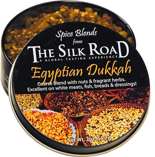 Egyptian Dukkah Spice Blend From The Silk Road Restaurant Market 2oz No Salt All Natural Dukkah Seasoning Vegan Gluten Free Ingredients