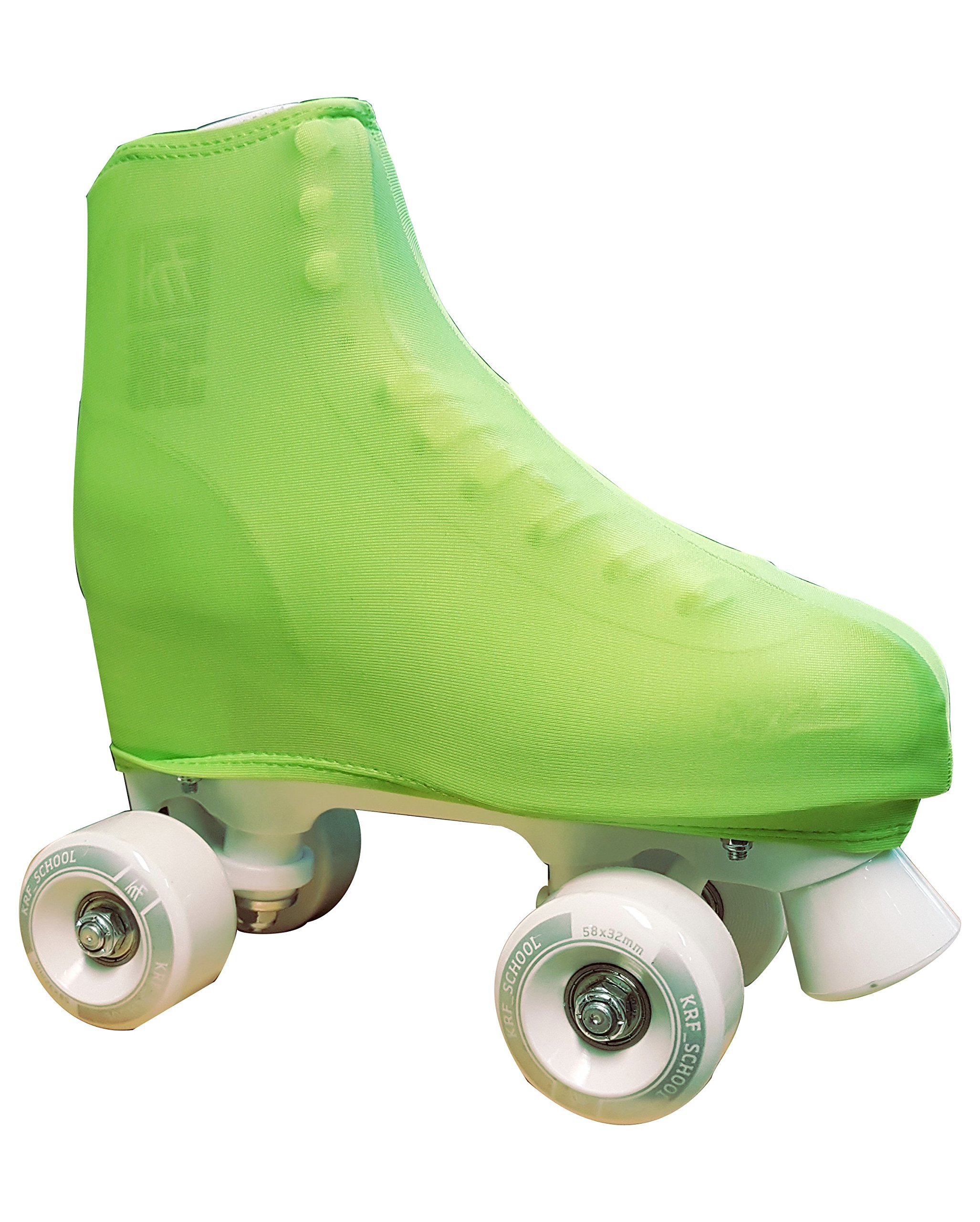 KRF Skate Boot Covers - Fluo Green, N/A