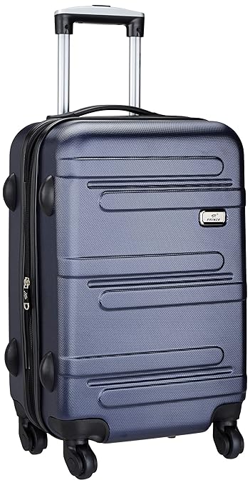 Princeware Melbourne DLX ABS 78 cms Navy Blue Hardsided Check-in Luggage (6743 -BL)