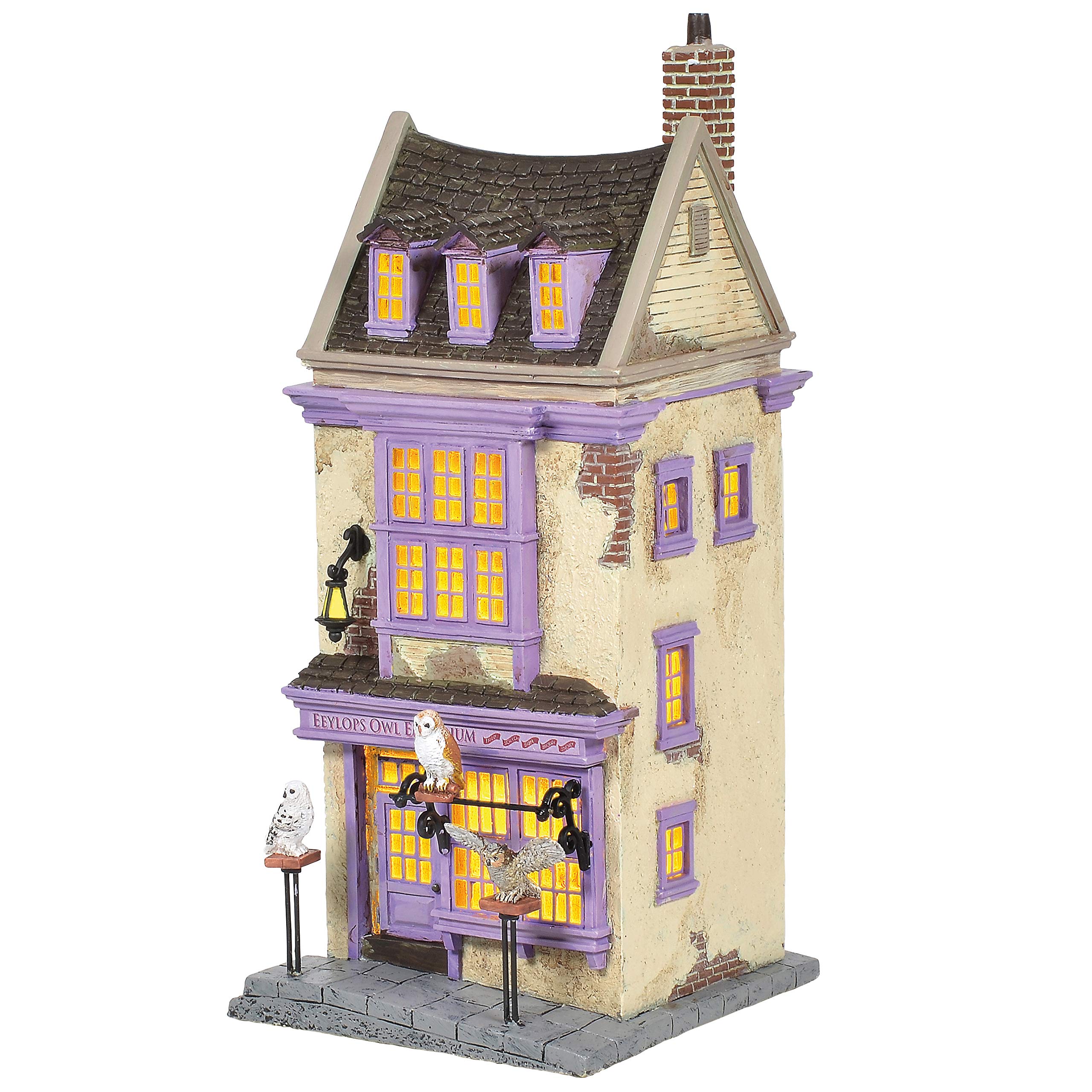 Harry Potter Village by D56 Eeylops Owl Emporium UK Figurine